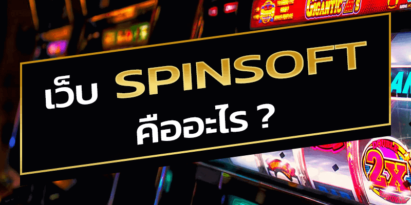 เว็บ Spinsoft คืออะไร